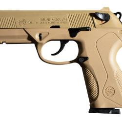 PISTOLET BRUNI P4 DESERT 9MM BLANC/GAZ