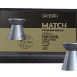 BOITE DE 200 PLOMBS JSB MATCH PREMIUM MIDDLE DIAM.4.49 1014-200