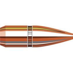 CARTON DE 6000 OGIVES HORNADY 22 CAL.224 55GR HP CANNELURE 2263B