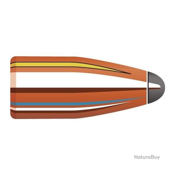BOITE DE 100 OGIVES HORNADY 35 CAL.355 170GR INTERLOCK SP 3501
