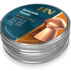 BALLES HN 4.5 BARACUDA CUIVRE POWER POINTU (0.69GR) x300+