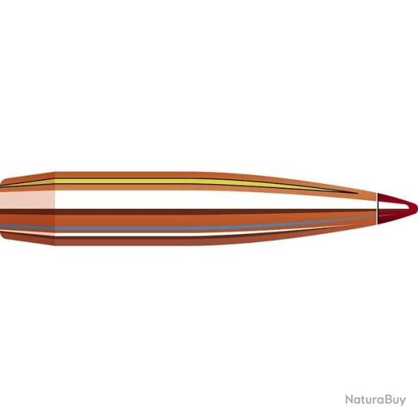 BOITE DE 100 OGIVES HORNADY 25 CAL.257 134GR ELD-MATCH 2561