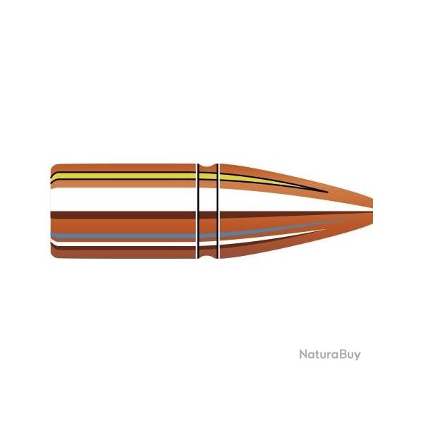 BOITE DE 50 OGIVES HORNADY 22 CAL.224 50GR CX 22402