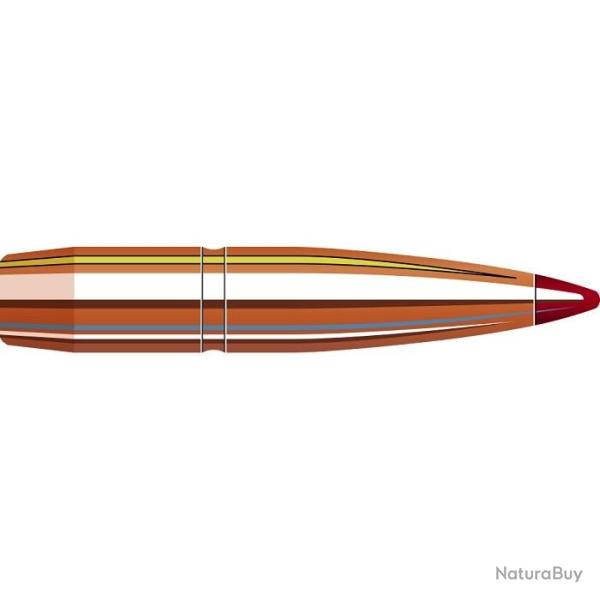 BOITE DE 50 OGIVES HORNADY 7MM CAL.284 160GR CX 2837