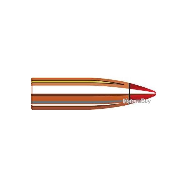 BOITE DE 100 OGIVES HORNADY 17 .172 25GR V-MAX 17105