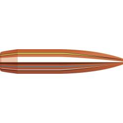 BOITE DE 100 OGIVES HORNADY 6MM .243 105GR BTHP MATCH 2458