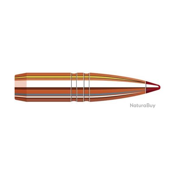 BOITE DE 50 OGIVES HORNADY 270 CAL.277 130GR CX 273704
