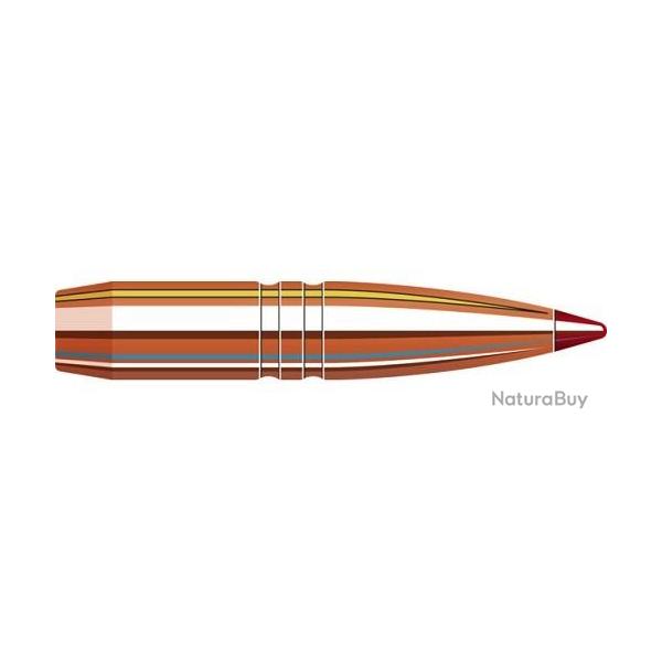 BOITE DE 50 OGIVES HORNADY 6.5MM .264 130GR CX 26178