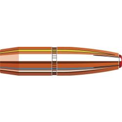 BOITE DE 100 OGIVES HORNADY SUB-X 30 CAL.308 190GR 30730