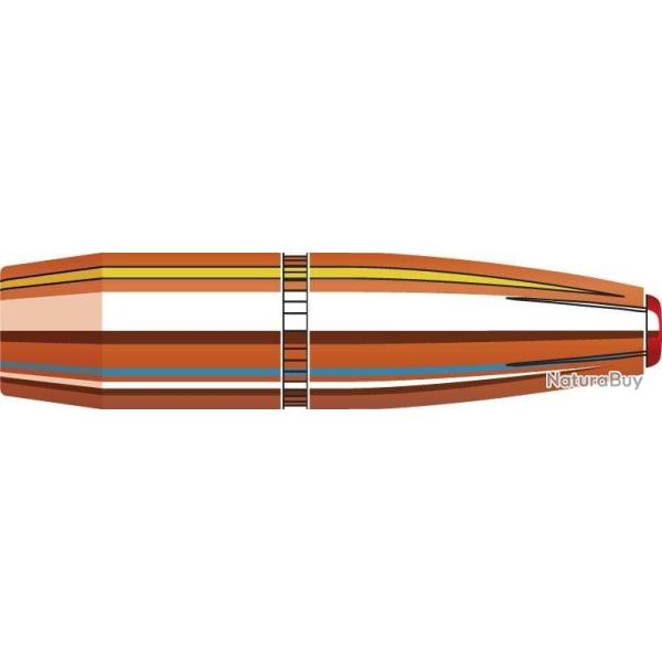 BOITE DE 100 OGIVES HORNADY SUB-X 30 CAL.308 190GR 30730