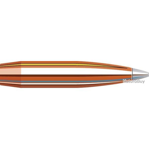 BOITE DE 100 OGIVES HORNADY 22/224 90GR A-TIP MATCH 100/1000 2286