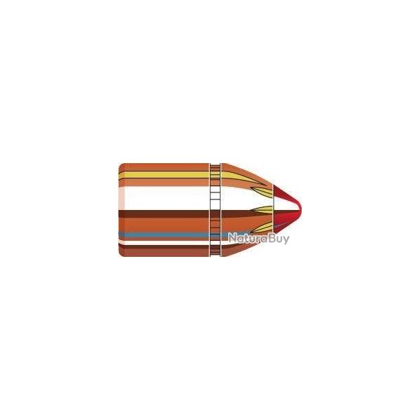 BOITE DE 100 OGIVES HORNADY 44 .430 225GR FTX 44105