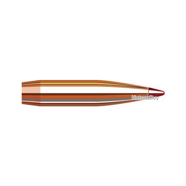 BOITE DE 100 OGIVES HORNADY 7MM .284 180GR ELD-MATCH 28503