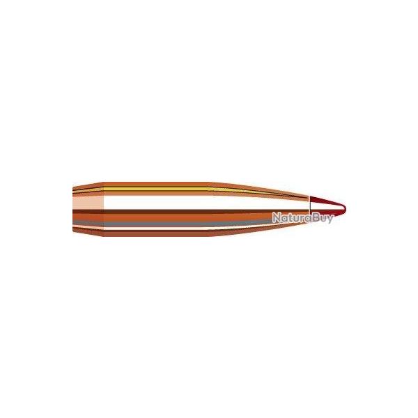 BOITE DE 100 OGIVES HORNADY 6.5MM .264 130GR ELD-MATCH 26177