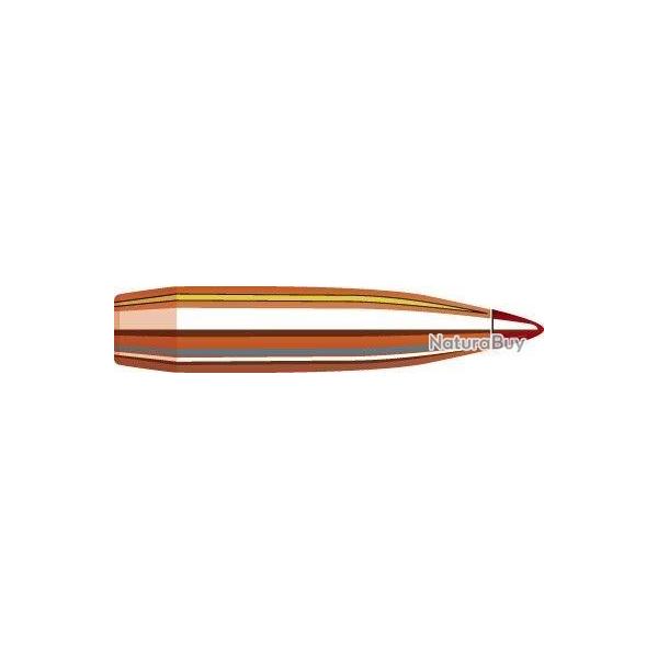 BOITE DE 100 OGIVES HORNADY 6.5MM .264 123GR ELD-MATCH 26176