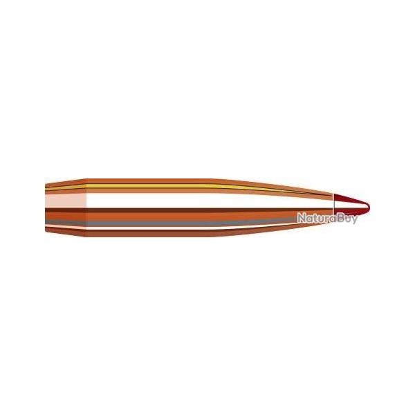 BOITE DE 100 OGIVES HORNADY 7MM .284 175GR ELD-X 2841