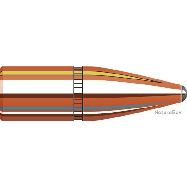 BOITE DE 50 OGIVES HORNADY 375/375 270GR SP RP 3711