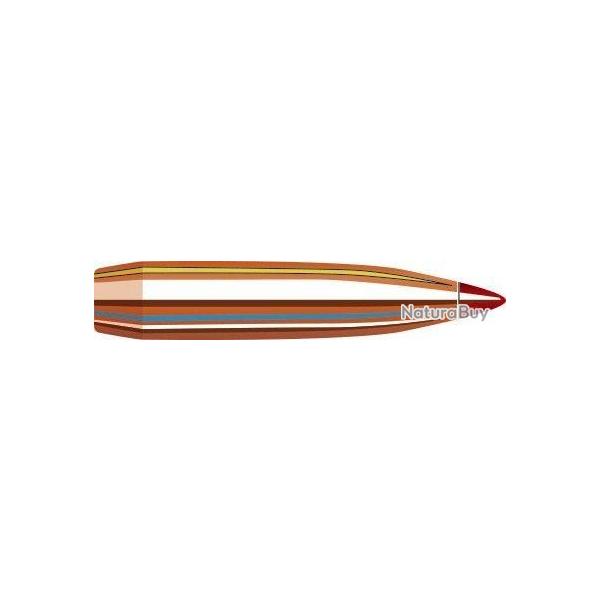 BOITE DE 100 OGIVES HORNADY 6.5MM .264 140GR ELD-MATCH 26331