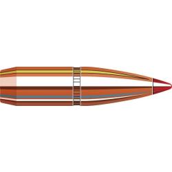 BOITE DE 100 OGIVES HORNADY 270/6.8 .277 120GR SST 2716