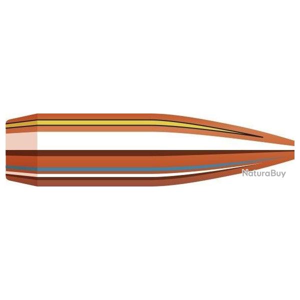 BOITE DE 100 OGIVES HORNADY 6MM .243 87GR BTHP 2442