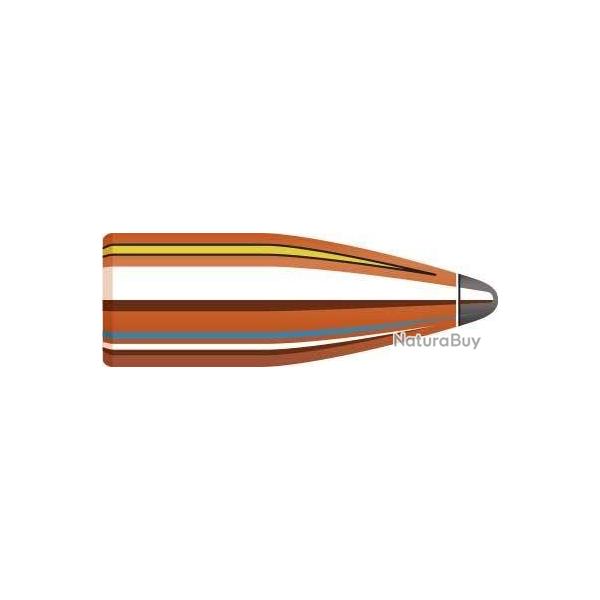 BOITE DE 100 OGIVES HORNADY 22 .224 50GR SP SX 2240
