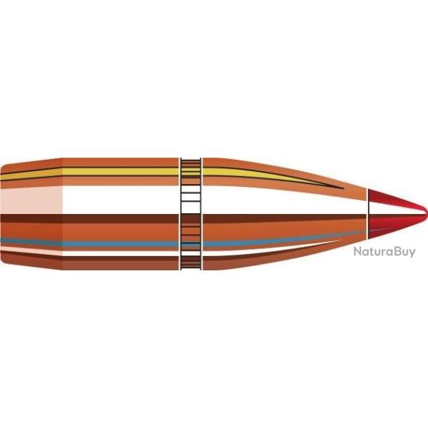 BOITE DE 100 OGIVES HORNADY 270 .277 110GR V-MAX WC 22721