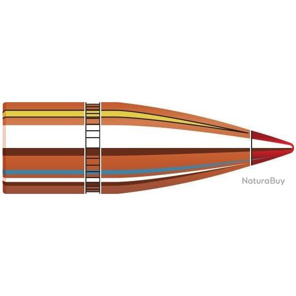 BOITE DE 100 OGIVES HORNADY 7.62X39 .310 123GR SST 3142*