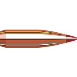 BOITE DE 100 OGIVES HORNADY 25 .257 75GR V-MAX 22520