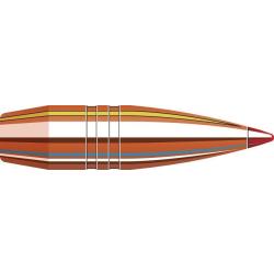 BOITE DE 50 OGIVES HORNADY 338 CAL.338 185 GR GMX 33270