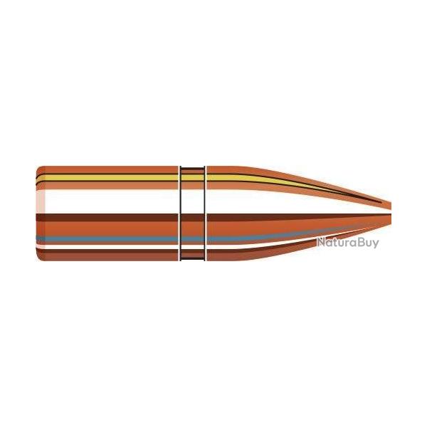 BOITE DE 50 OGIVES HORNADY 22 CAL.224 55 GR GMX 22273