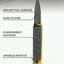 CARTOUCHES SB 34062 OS CAL.300WIN FMJ SCREEN-AMMO