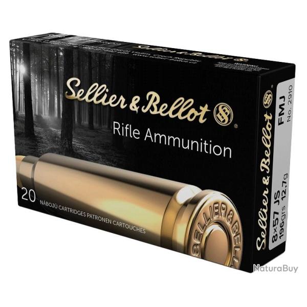 CARTOUCHES SB 8X57JS FMJ