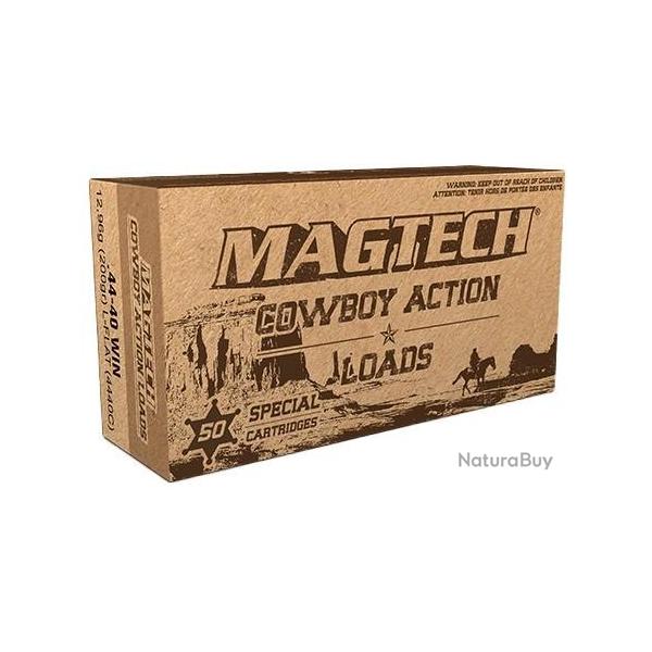 CARTOUCHES MAGTECH COWBOY ACTION 44-40WIN 200GR LFN 4440C+
