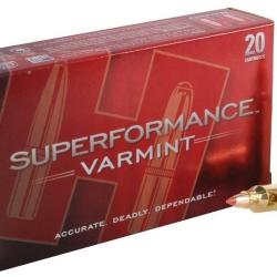BOITE DE 20 CARTOUCHES HORNADY 204 RUGER 40 GR V-MAX 83206