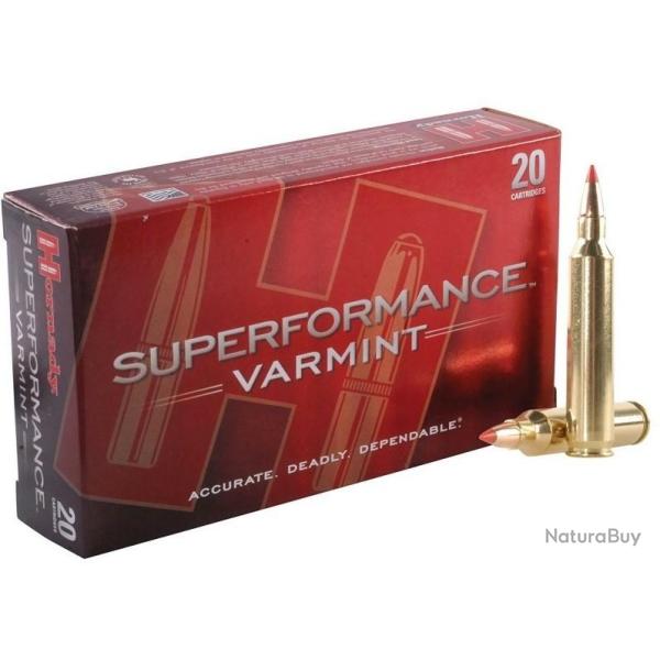 BOITE DE 20 CARTOUCHES HORNADY 204 RUGER 40 GR V-MAX 83206