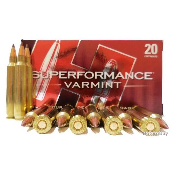 BOITE DE 20 CARTOUCHES HORNADY 204 RUGER 30 GR NTX SPF 83209
