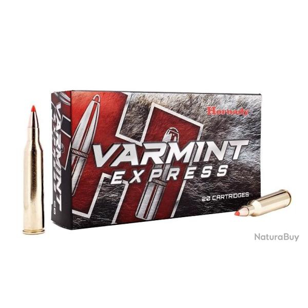 BOITE DE 20 CARTOUCHES HORNADY 224 VALKYRIE 60GR V-MAX VARMINT 81531