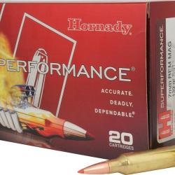 BOITE DE 20 CARTOUCHES HORNADY 7MM REM MAG 139 GR SST SPF 80593