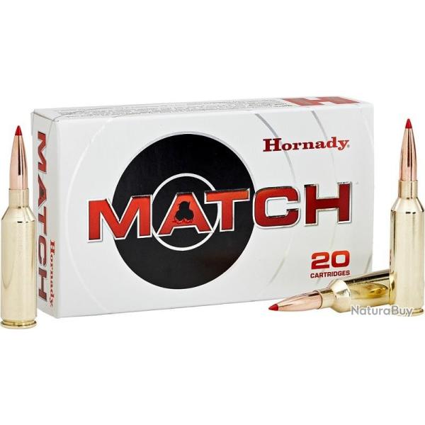 BOITE DE 20 CARTOUCHES HORNADY 6.5 CREEDMOOR 140GR ELD-MATCH 81500