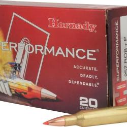 BOITE DE 20 CARTOUCHES HORNADY 257 ROB+P GR SST SPF 81353