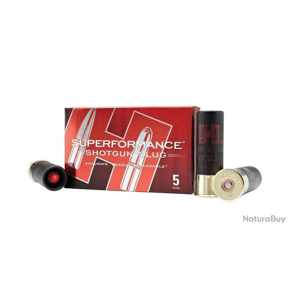 BOITE DE 5 CARTOUCHES HORNADY 12 GA SLUG 300 GR MFX 86236