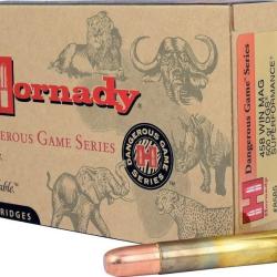 BOITE DE 20 CARTOUCHES HORNADY 458 WIN 500 GR DGS SPF 8585
