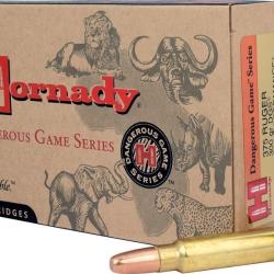 BOITE DE 20 CARTOUCHES HORNADY 375 RUGER 300 GR DGS SPF 8232