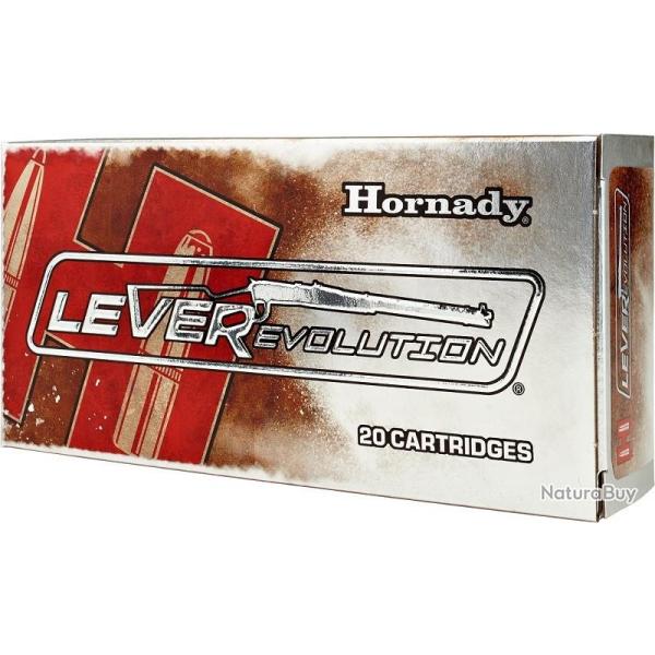 BOITE DE 20 CARTOUCHES HORNADY 35 REM 200 GR FTX LVREV 82735