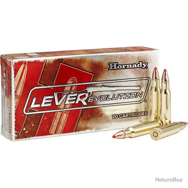 BOITE DE 20 CARTOUCHES HORNADY 338 MARLIN EXP 200 GR FTX LVREV 82240