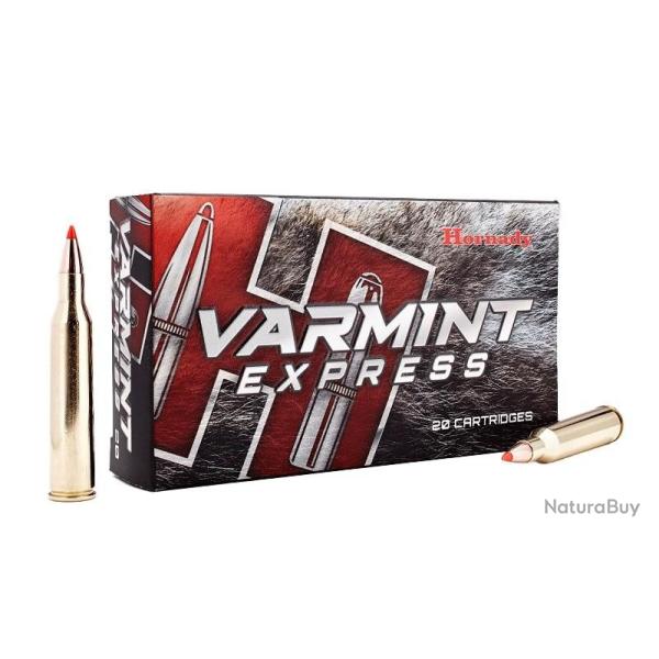 BOITE DE 20 CARTOUCHES HORNADY 220 SWIFT 55 GR V-MAX 8324