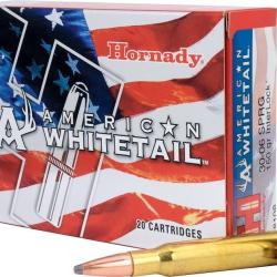 BOITE DE 20 CARTOUCHES HORNADY 30-06SPRG 150 GR INTERLOCK SP AW 8108+