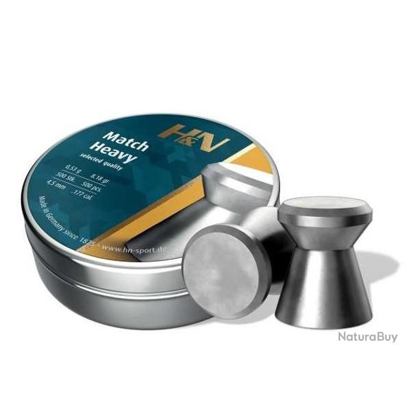 BALLES HN 4.50 X 500 MATCH CARABINES/HEAVY+