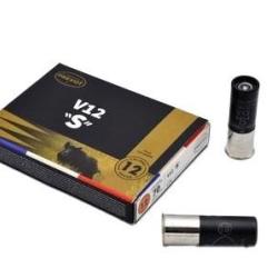 BOITE 5 CARTOUCHES V12 'S' DEMI-BLINDEE 25.7G+