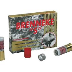 BOITE 5 CARTOUCHES BRENNEKE CAL.12+